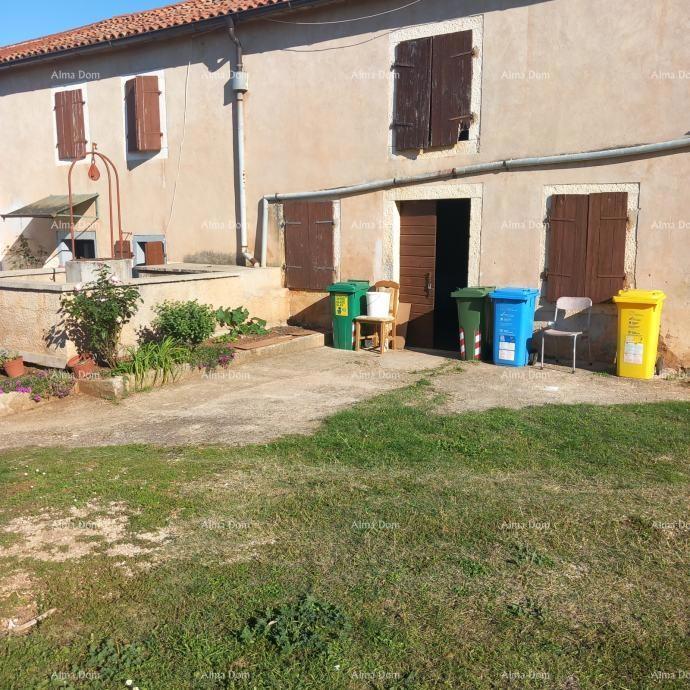 Odlična priložnost - posest s kamnito hišo, velikim zemljiščem in pomožnimi objekti - blizu Rovinja!