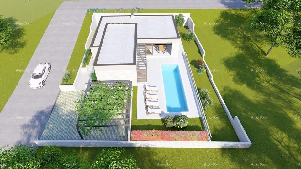 Građevinske parcele s projekti in dovoljenji – Labin, Istra