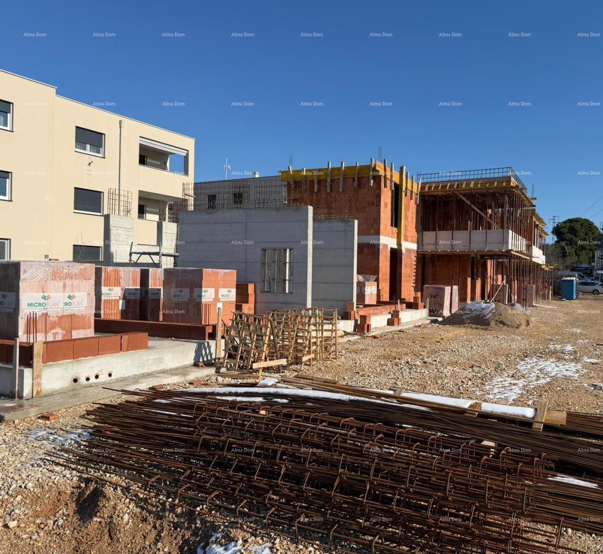 Prodaja stanov v gradnji - nov stanovanjski kompleks, Pula! Stan C Zg A2