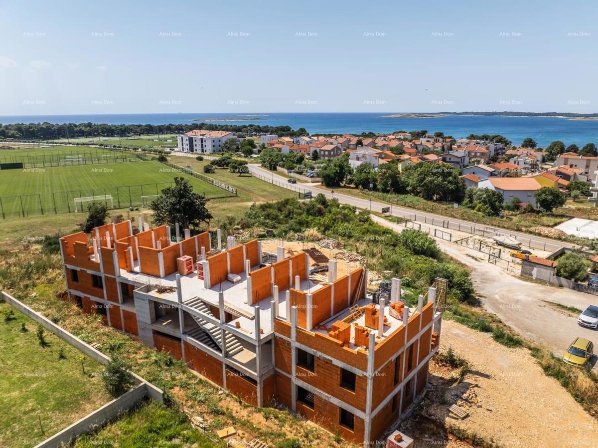 MEDULIN - Bližina naselja Pošesi. Stan v novem projektu / 300 m do morja!!! (A6)