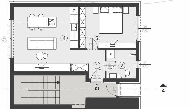 Prodaja stanov v moderni novogradnji z skupnim bazenom, Fažana!