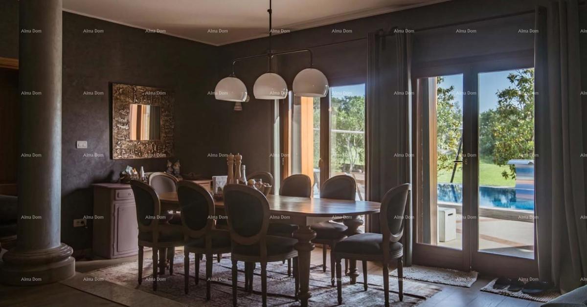 Luksuzna istrska kamnita vila z bazenom v toskanskem slogu, Rovinj!