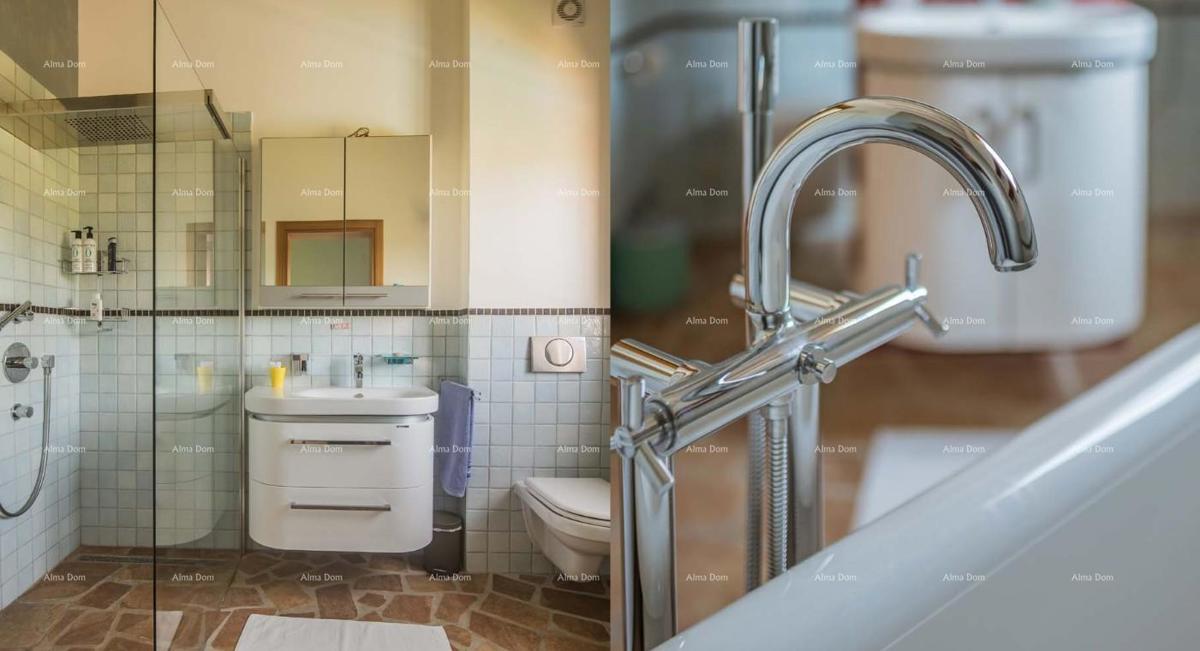 Luksuzna istrska kamnita vila z bazenom v toskanskem slogu, Rovinj!