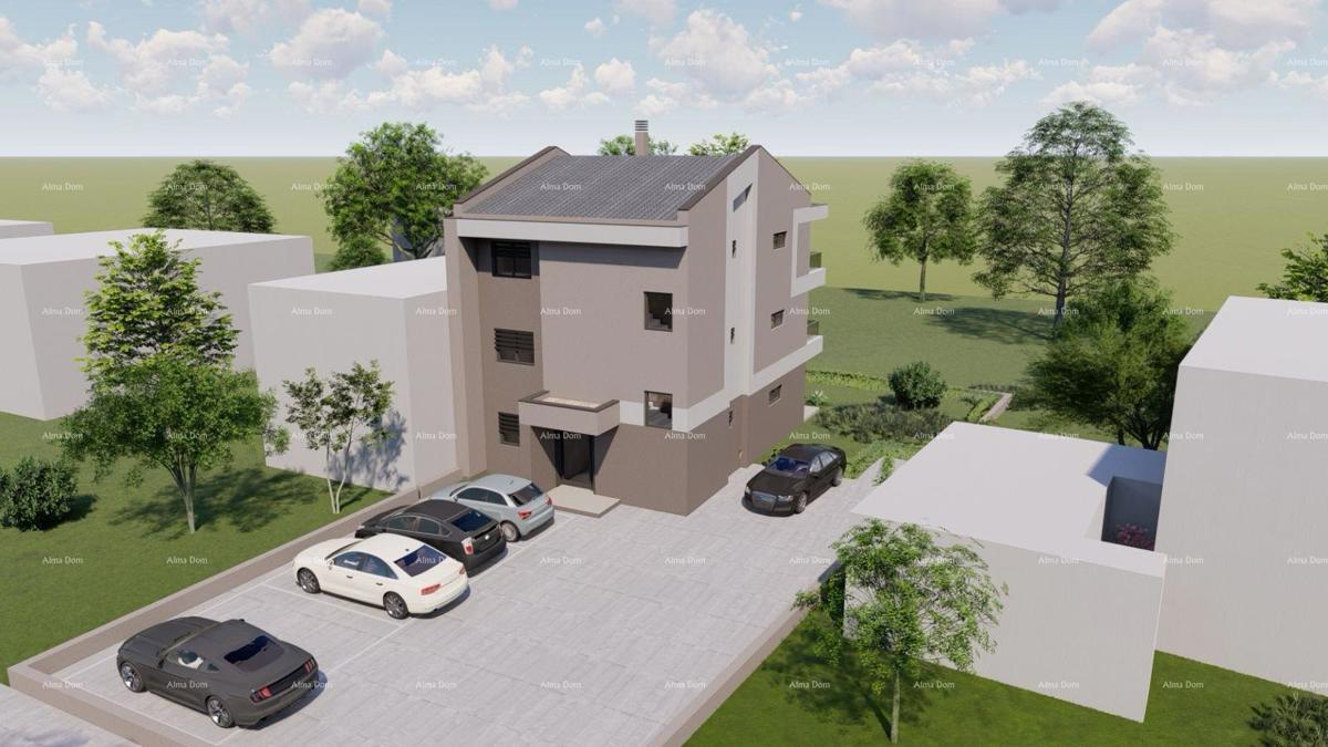 Novi projekt – stan v Valbandonu, 650 m od morja