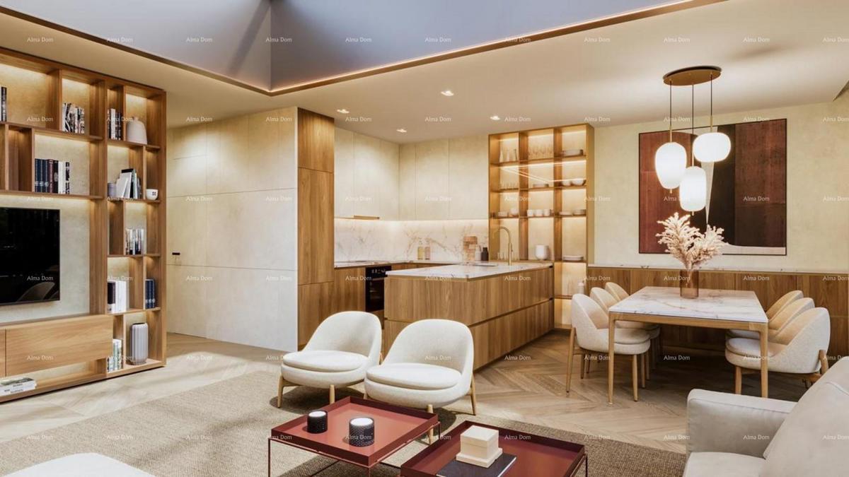 ROVINJ - stanovanje naprodaj v luksuzni rezidenci ob morju / S11