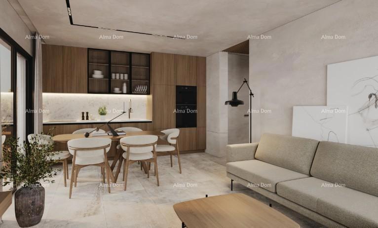 Dupleks luksuzna vila v mediteranskem slogu s bazenom in dvigalom. Pogled na morje! Medulin!