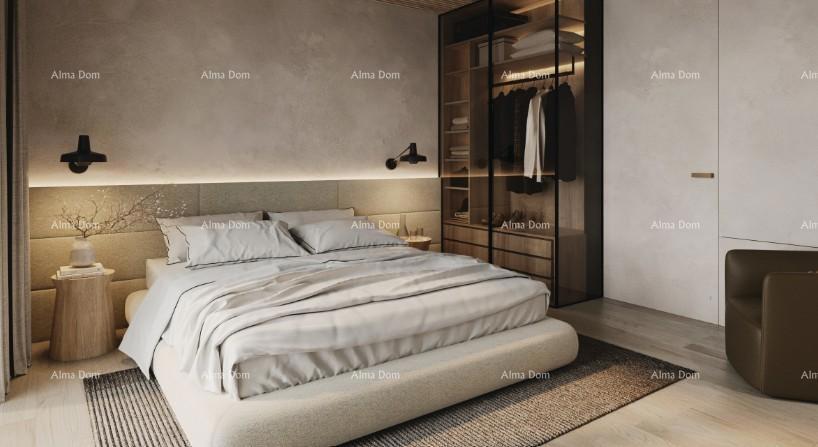 Dupleks luksuzna vila v mediteranskem slogu s bazenom in dvigalom. Pogled na morje! Medulin!