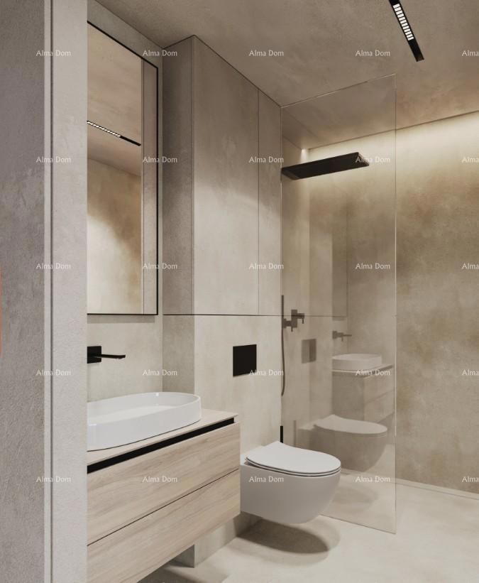 Dupleks luksuzna vila v mediteranskem slogu s bazenom in dvigalom. Pogled na morje! Medulin!