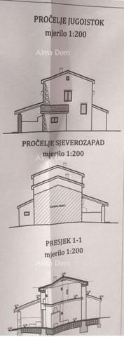 Prodaja obiteljske kuće v mirnem delu okolice Labina