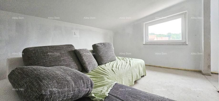 Pula – Busoler, Četverosobno stanovanje v roh-bau fazi, 88,61 m²