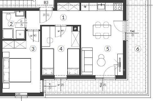 Prodaja stanov v novem projektu, Pula! B3