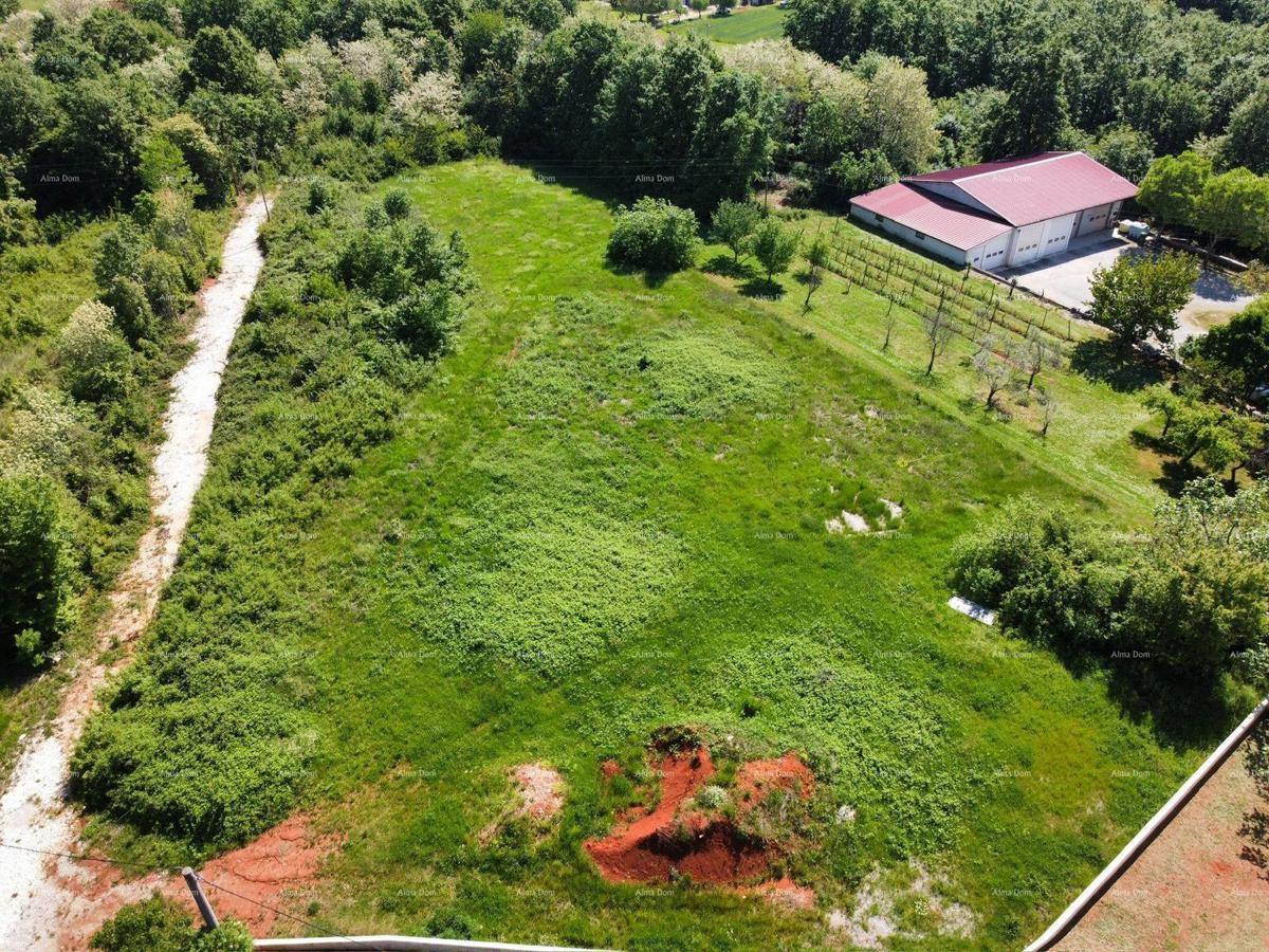 BARBAN - Gradbeno zemljišče s projektom (dupleks), 15 minut do morja