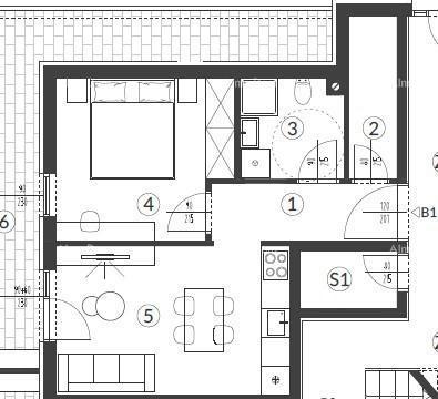 Prodaja stanov v novem projektu, Pula! B1