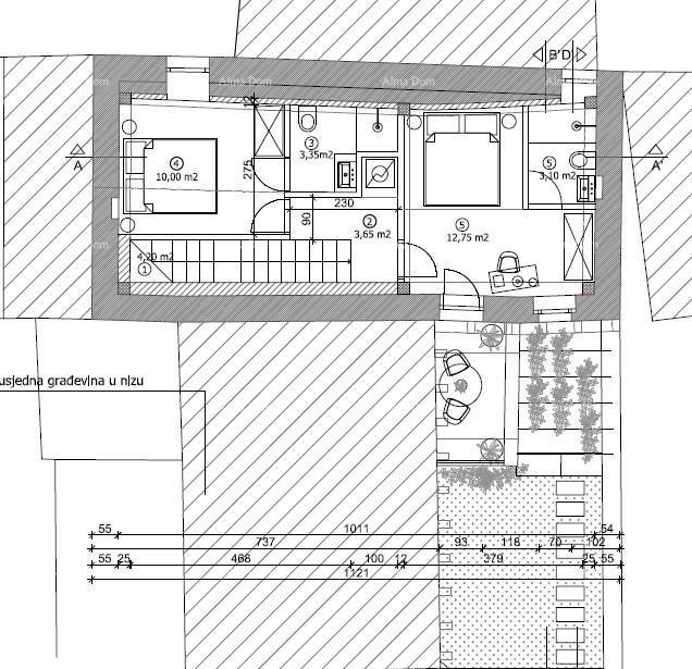 Prodaja - Kamena istarska hiša s projektom in predano dokumentacijo – blizu Tinjana!