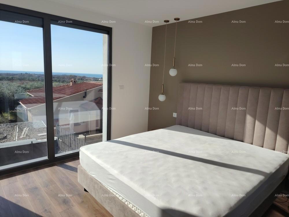 Vrhunski trosoban stan s pogledom na more, opremljen