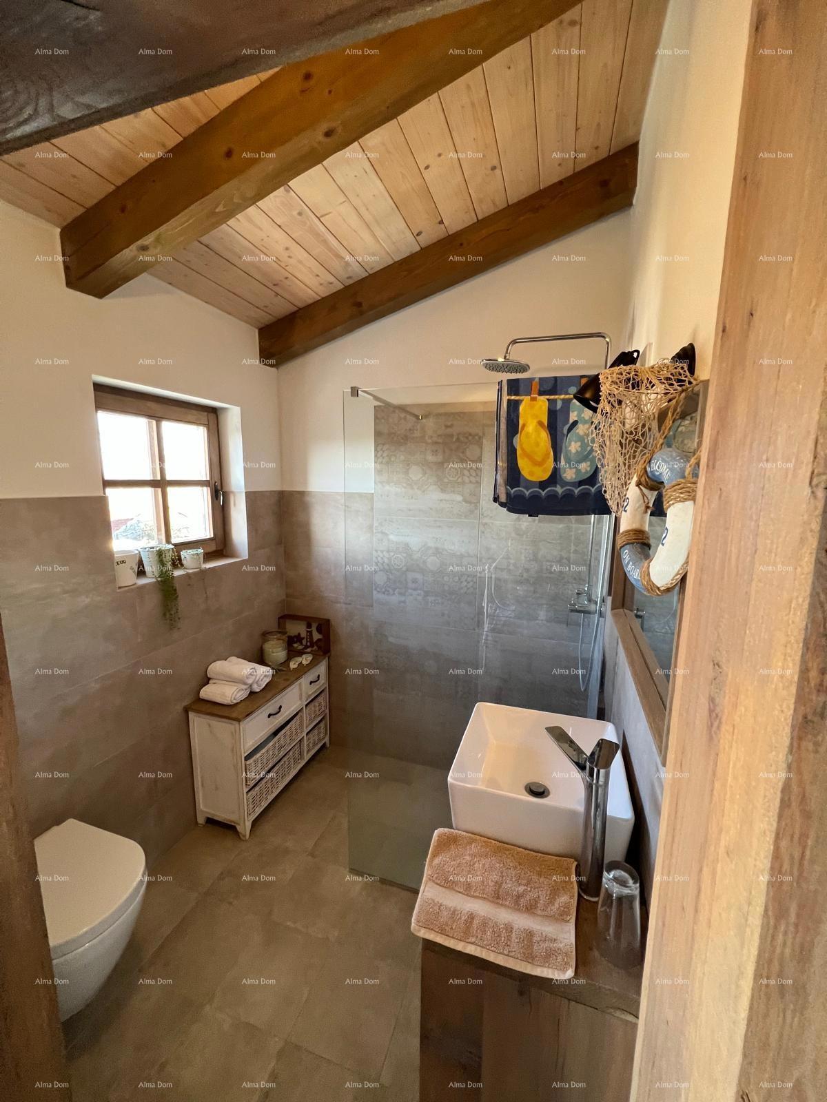 Prekrasna rustikalna hiša s bazenom in manjšim objektom