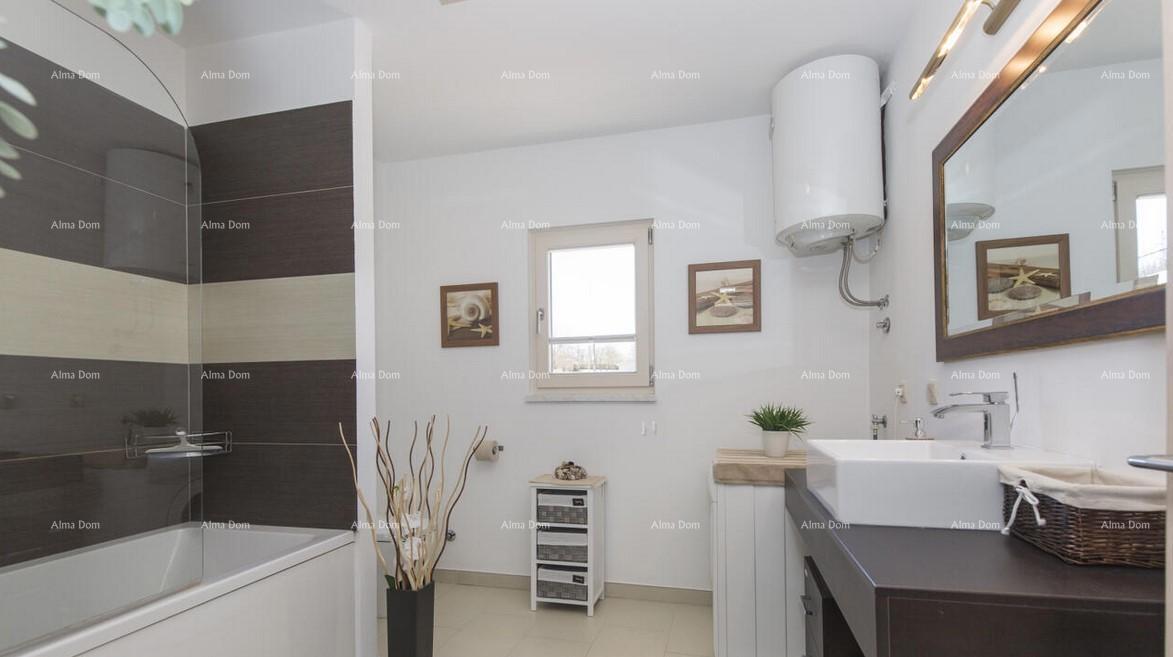 Labin – Uređena pritličnica s bazenom