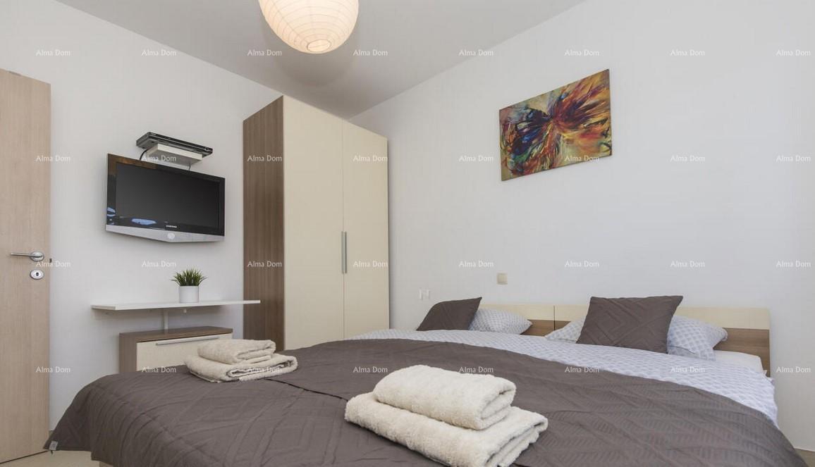 Labin – Uređena pritličnica s bazenom