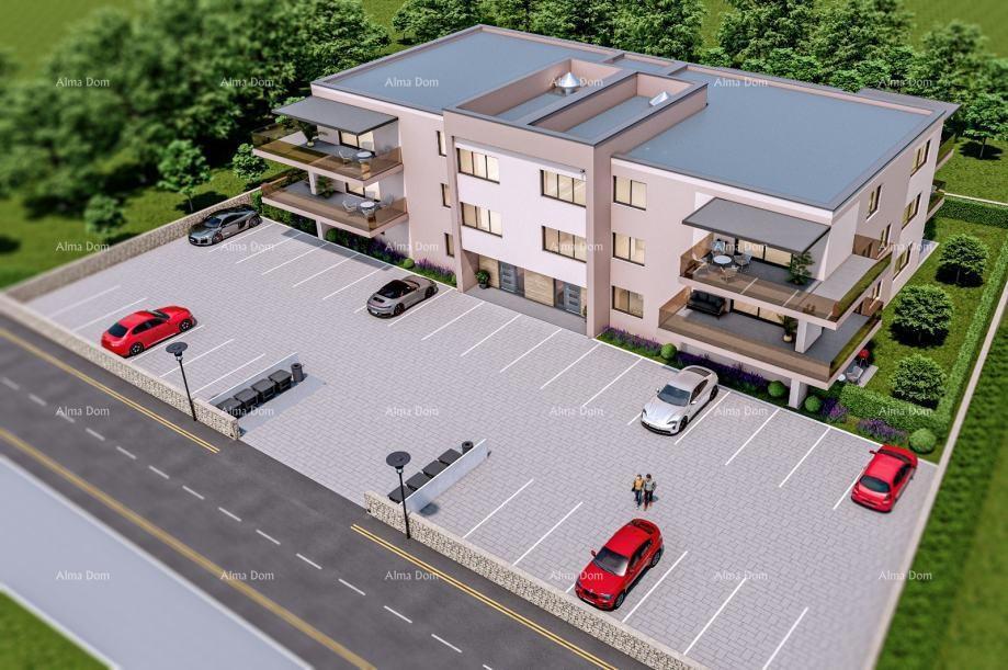 Dvosoben stan s vrtom, 84 m2 – Novi projekt v Taru!