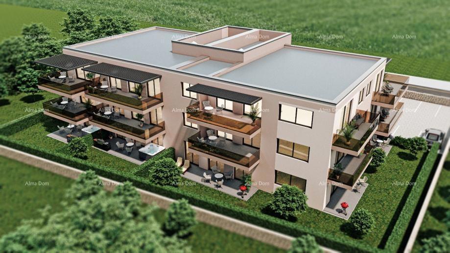 Dvosoben stan s vrtom, 84 m2 – Novi projekt v Taru!