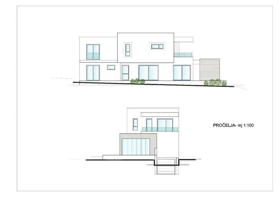 Ližnjan, gradbena parcela površine 523 m²
