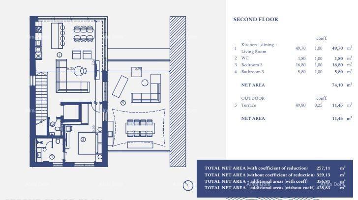 UMAG, Samostoječa vila v luksuznem letovišču! Pogled na morje! V 24