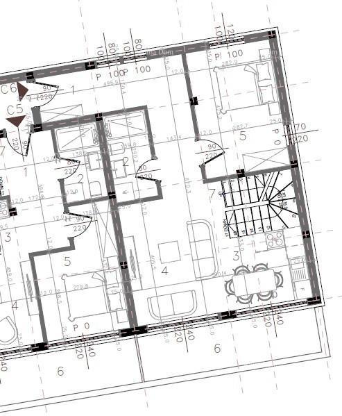 MEDULIN - Stan v novem projektu / 300 m do morja!!! (C6)