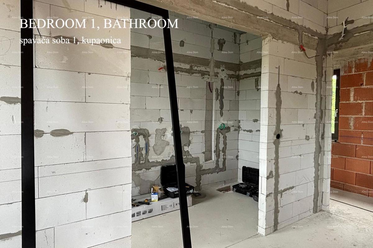 Hiša v gradnji z bazenom naprodaj - Bale, okolica