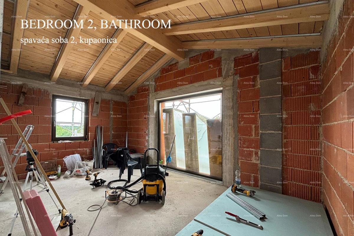 Hiša v gradnji z bazenom naprodaj - Bale, okolica