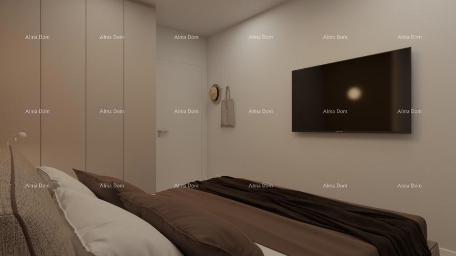 Mukalba, Medulin – moderan stan 88,44 m², novogradnja ob morju