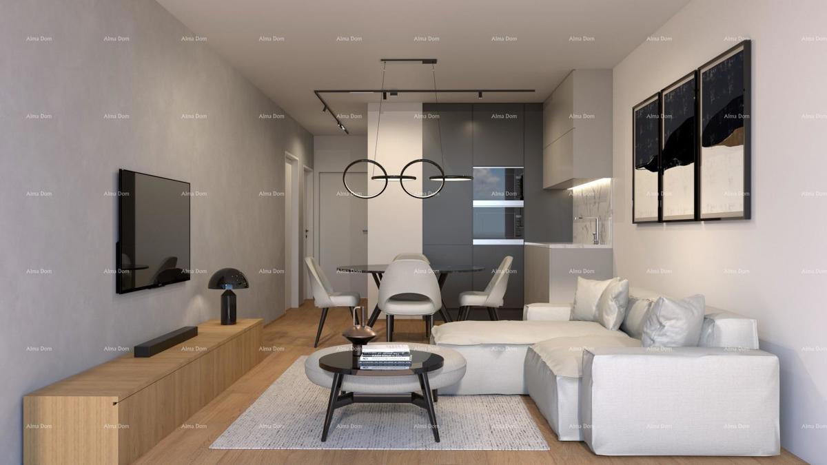 Prodaja - Moderno stanovanje v novem zasebnem stanovanjskem kompleksu v Šijani, Pula! F-B