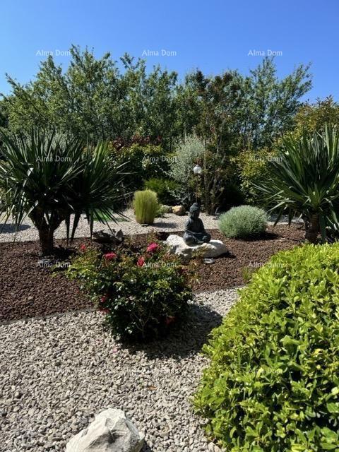 Mediteranska hiša s bazenom in pogledom na morje, Raša