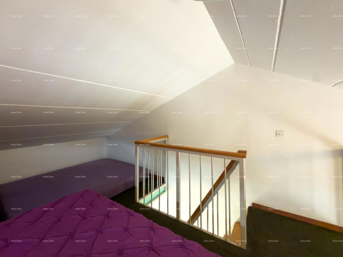 Apartma z galerijo in pogledom na morje – Duga Uvala, 100 m od plaže