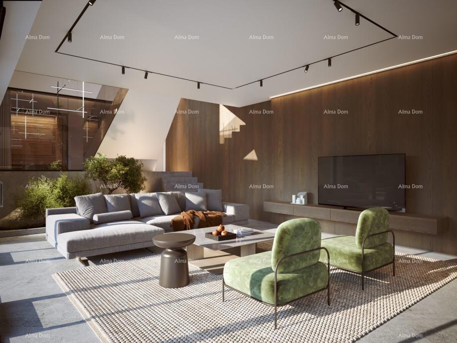 Kaštelir – gradbena parcela, 603 m2, s pravnomočnim gradbenim dovoljenjem in pogledom na morje