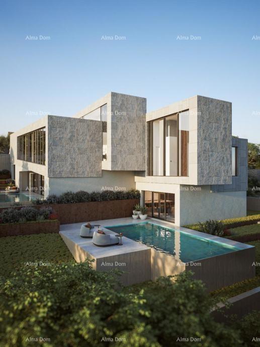 Kaštelir – gradbena parcela, 603 m2, s pravnomočnim gradbenim dovoljenjem in pogledom na morje