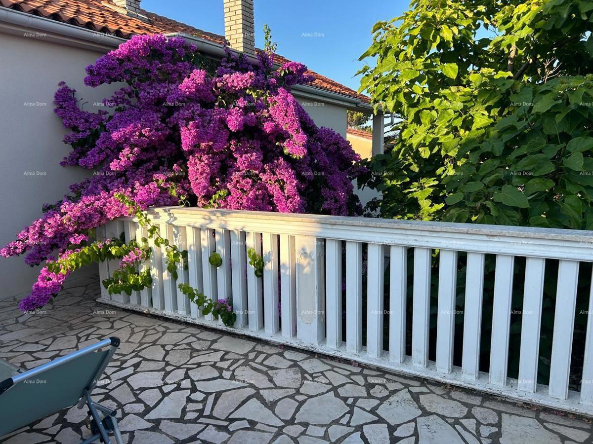 Ližnjan, urejena in popolnoma opremljena hiša z garažo in kletjo