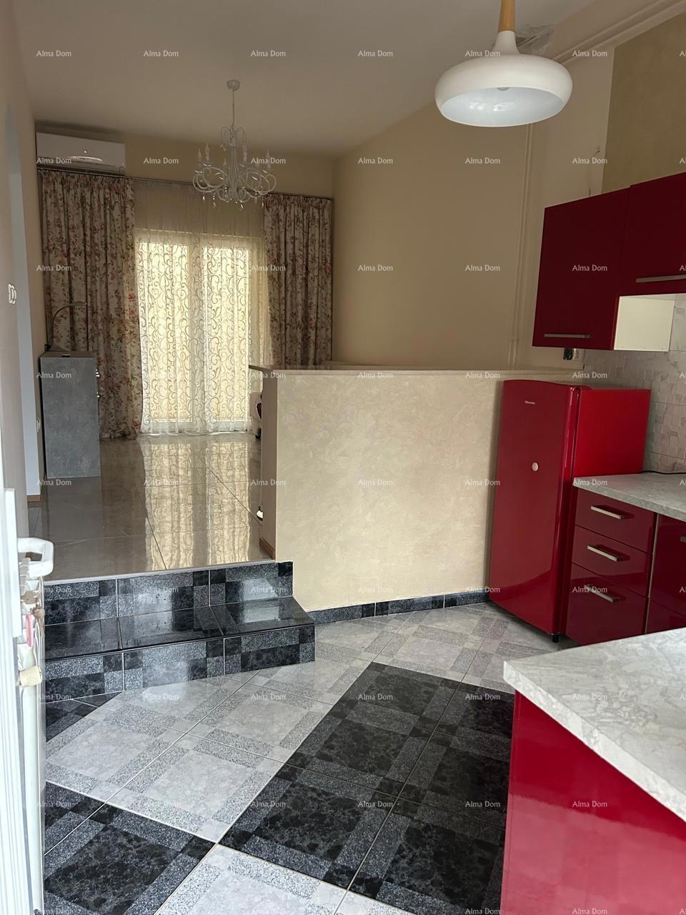 Ližnjan, urejena in popolnoma opremljena hiša z garažo in kletjo