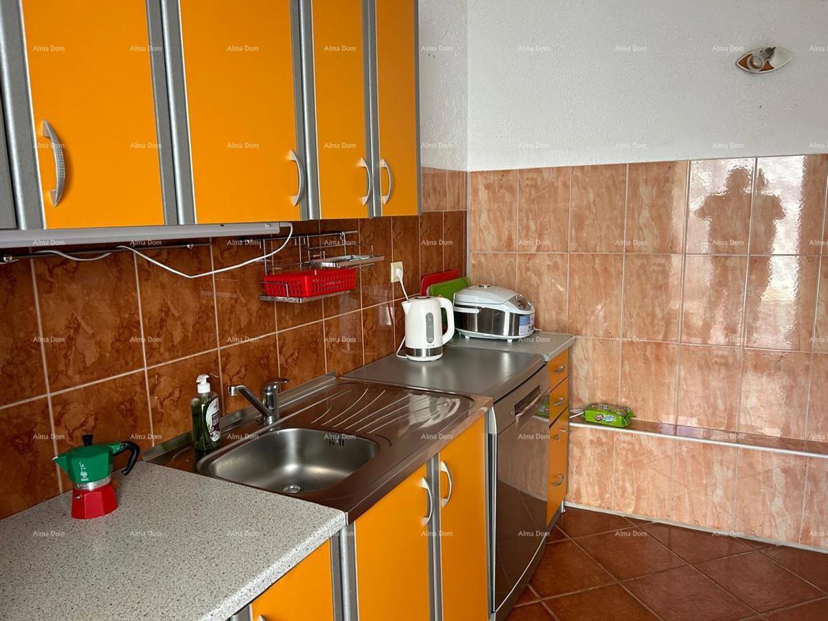 Ližnjan, urejena in popolnoma opremljena hiša z garažo in kletjo