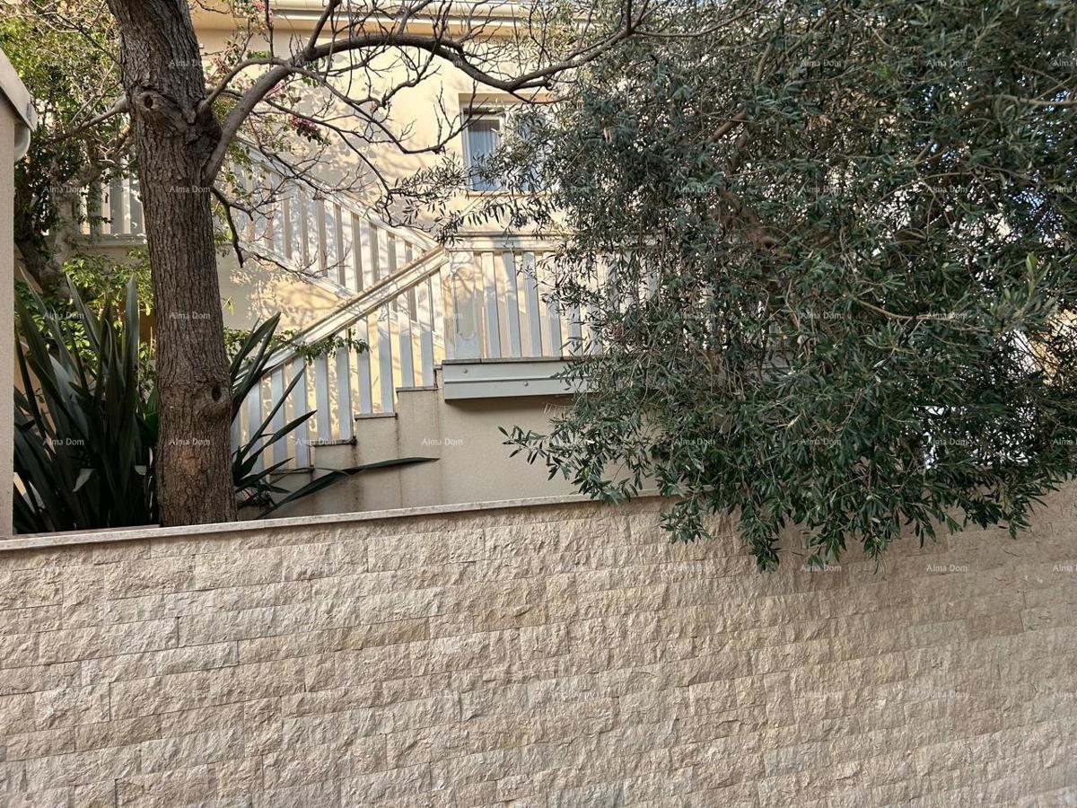 Ližnjan, urejena in popolnoma opremljena hiša z garažo in kletjo