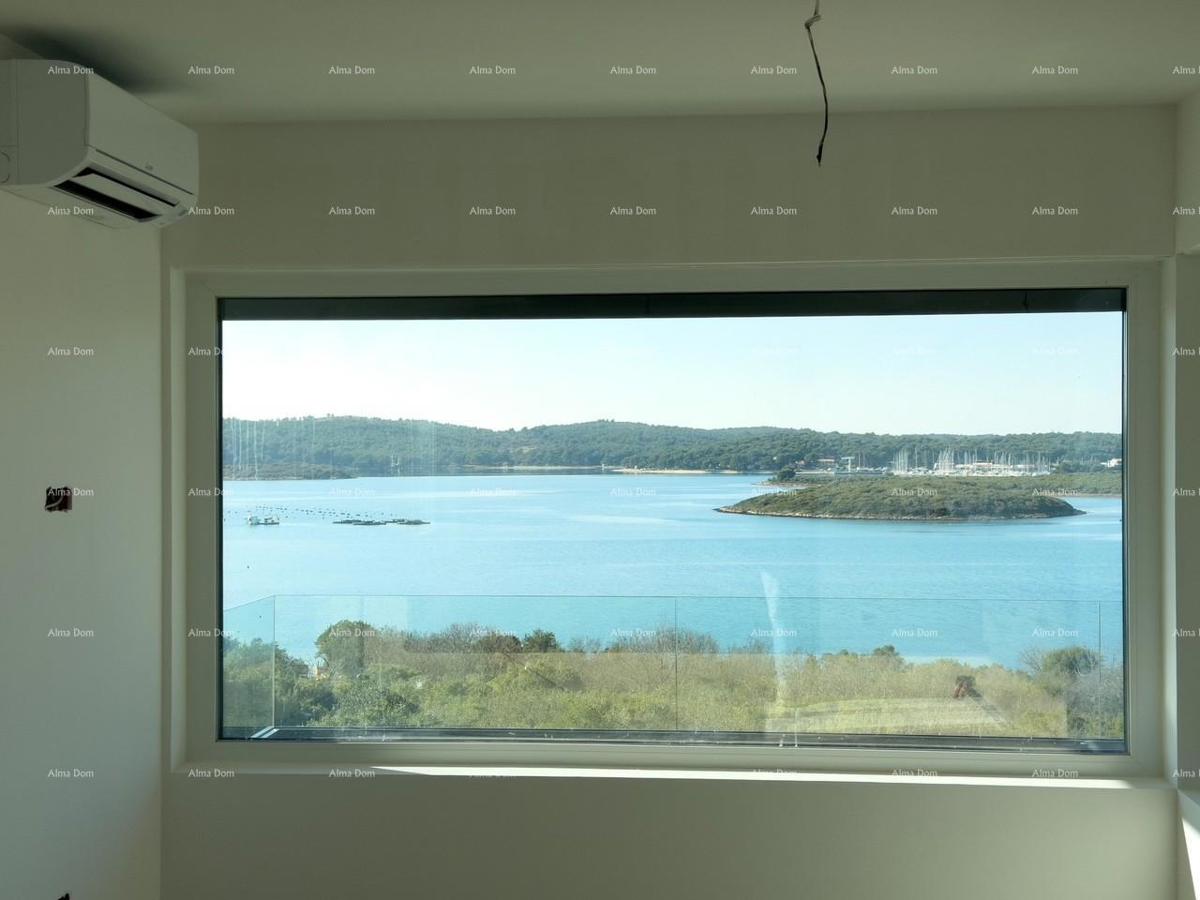 Medulin – Mukalba, PENTHOUSE 104,76 m², NOVOGRADNJA, PRVI VRST DO MORJA