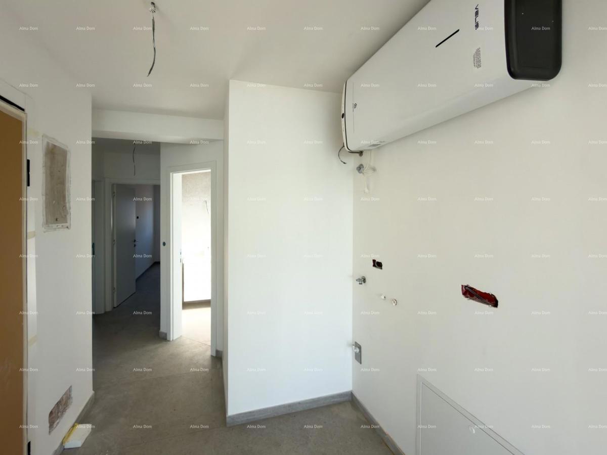 Medulin – Mukalba, PENTHOUSE 104,76 m², NOVOGRADNJA, PRVI VRST DO MORJA