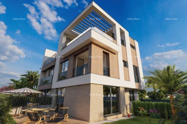 Prodaja - Dupleks vila v mediteranskem slogu s bazenom in pogledom na morje, Medulin!