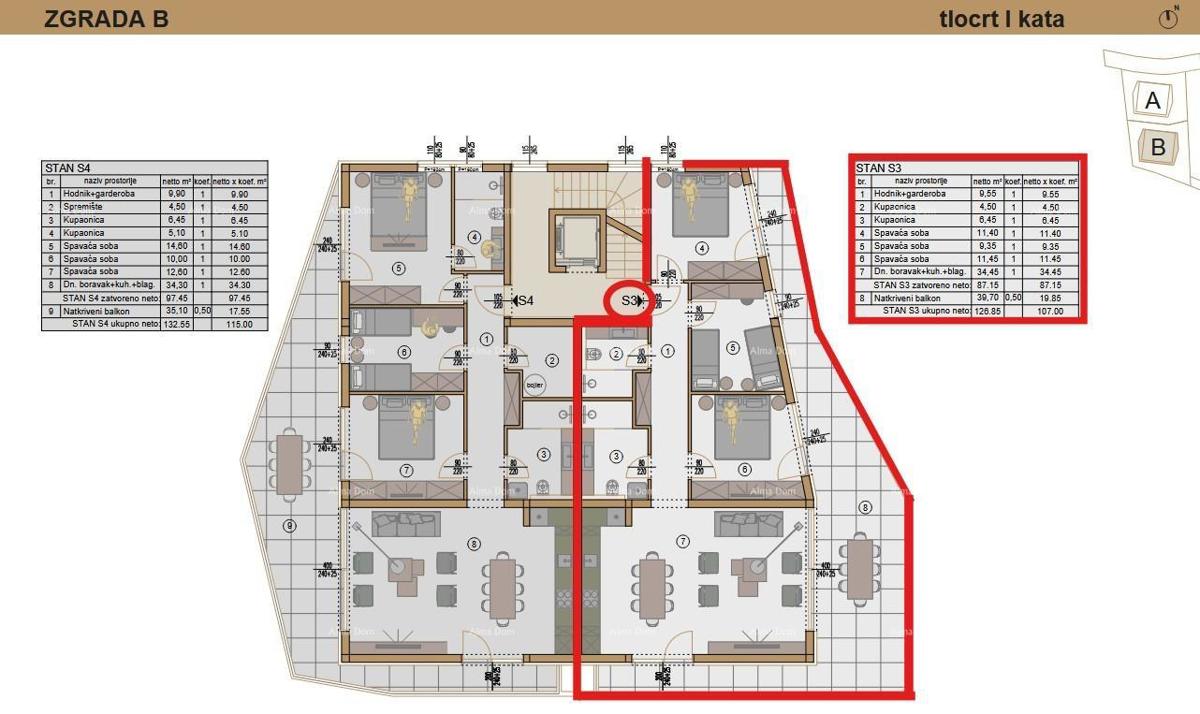 Prodamo luksuzna stanovanja na ekskluzivni lokaciji, Pješčana uvala, Pula!