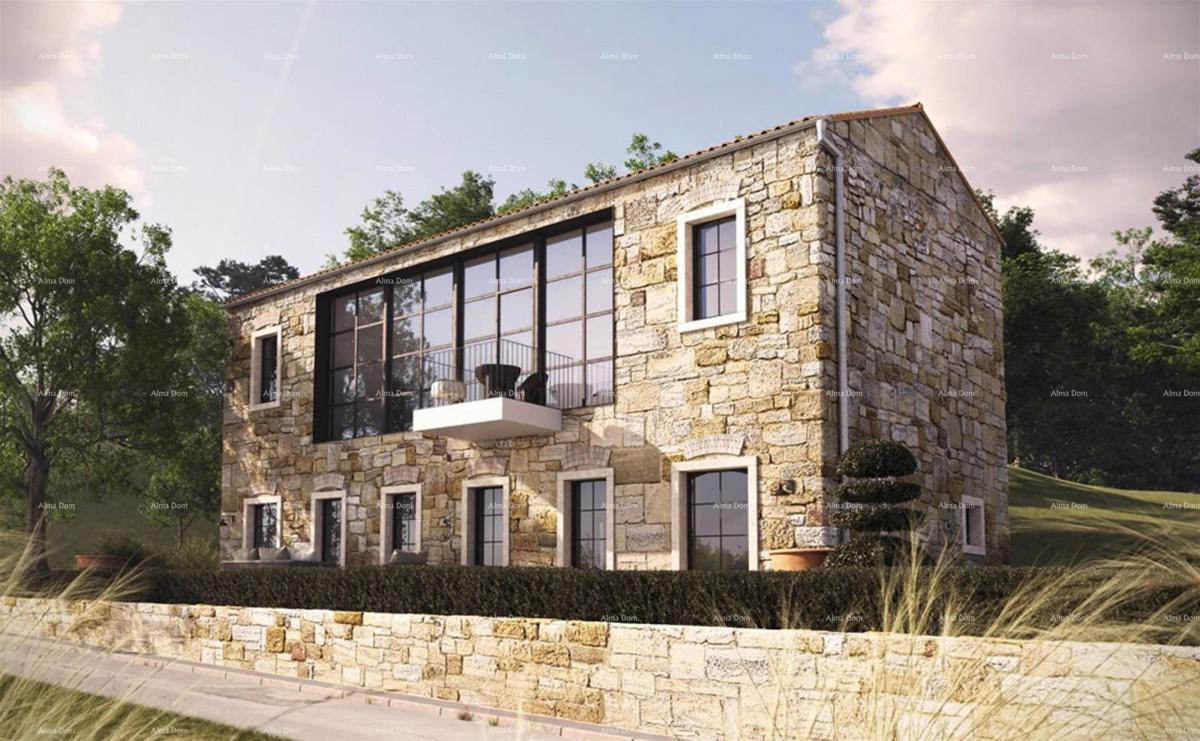 Prodaja - istarska kamena hiša v fazi prenove, Cerovlje!