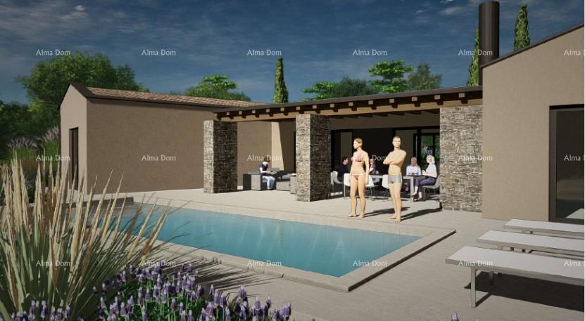 Prodaja - gradbeno zemljišče obkroženo z naravo, bližina Žminja! V2