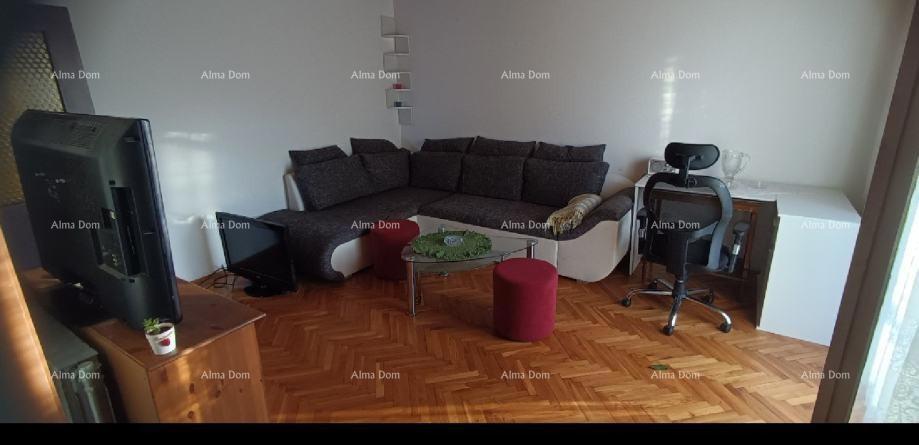 Pazin, družinska posest s dvema stanovanjem in veliko dvorišče