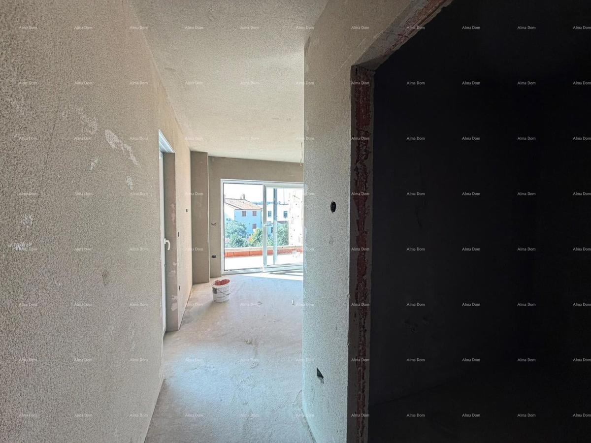 Penthouse, stan 132m2, garaža + PM, v novem stanovanjskem kompleksu, Valdebek, Pula! Zg5 S4