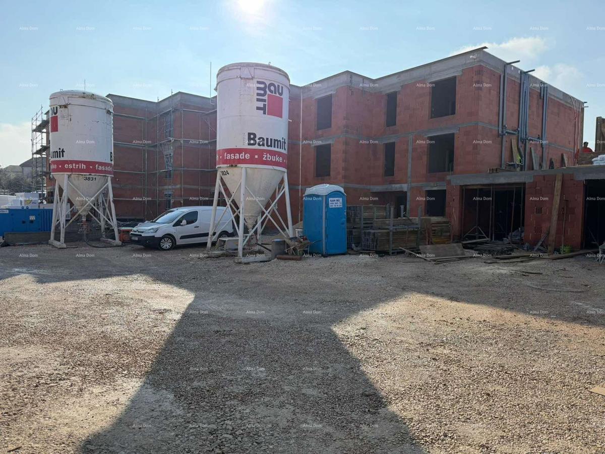 Penthouse, stan 132m2, garaža + PM, v novem stanovanjskem kompleksu, Valdebek, Pula! Zg5 S4