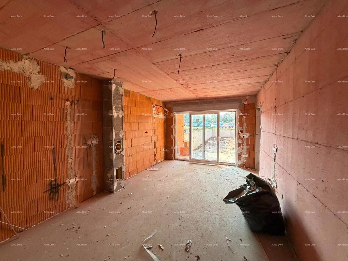 Prodaja - stan v pritličju, v novem stanovanjskem kompleksu, Valdebek, Pula! Zg5 S1