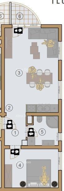 Prodamo stanovanja v novem stanovanjskem objektu v gradnji, blizu sodišča, Pula!